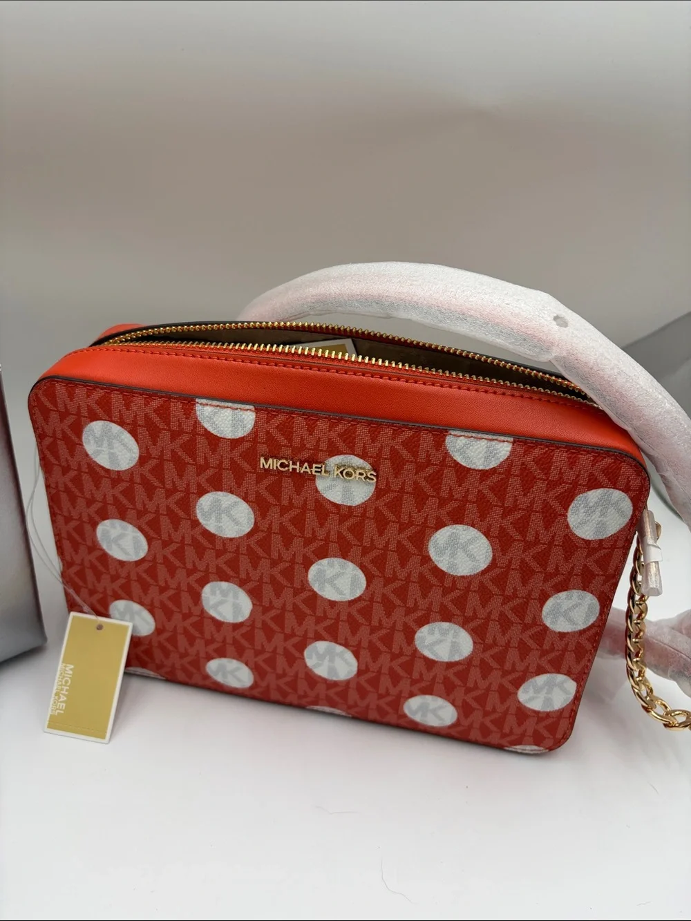 kate spade Silver Tote or Michael Kors Red Dot Crossbody - Car Freshie Promotion - Picture 3 of 6